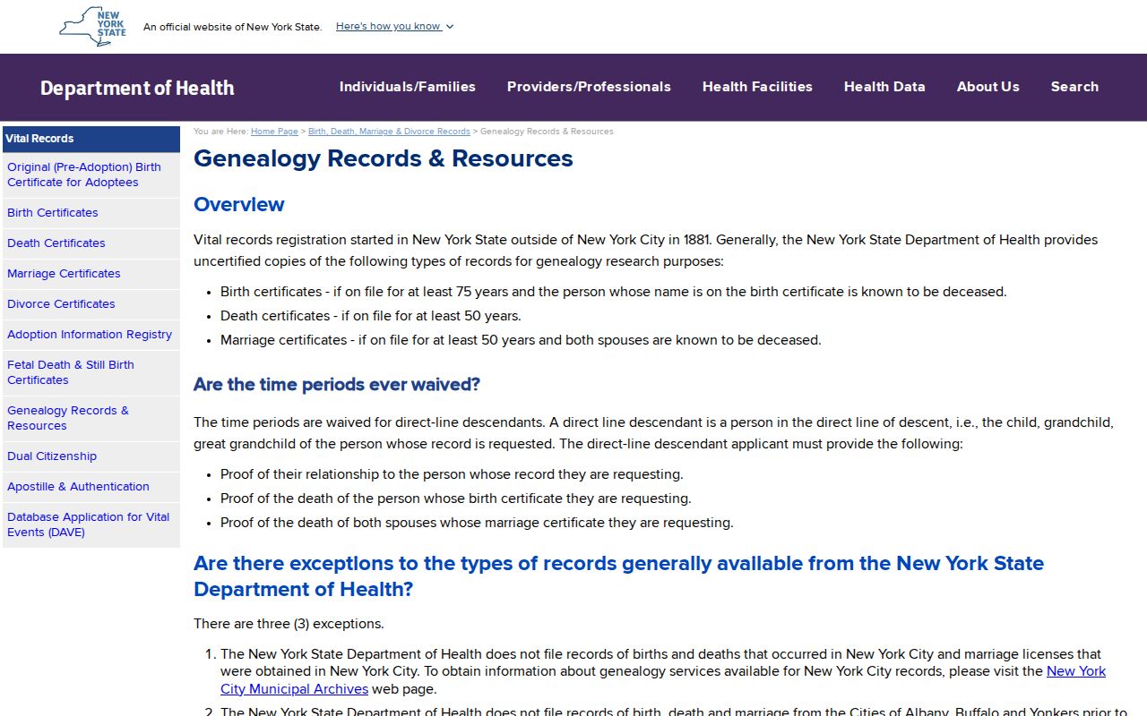 Vestal residents directory source image of New York genealogy records guidance
